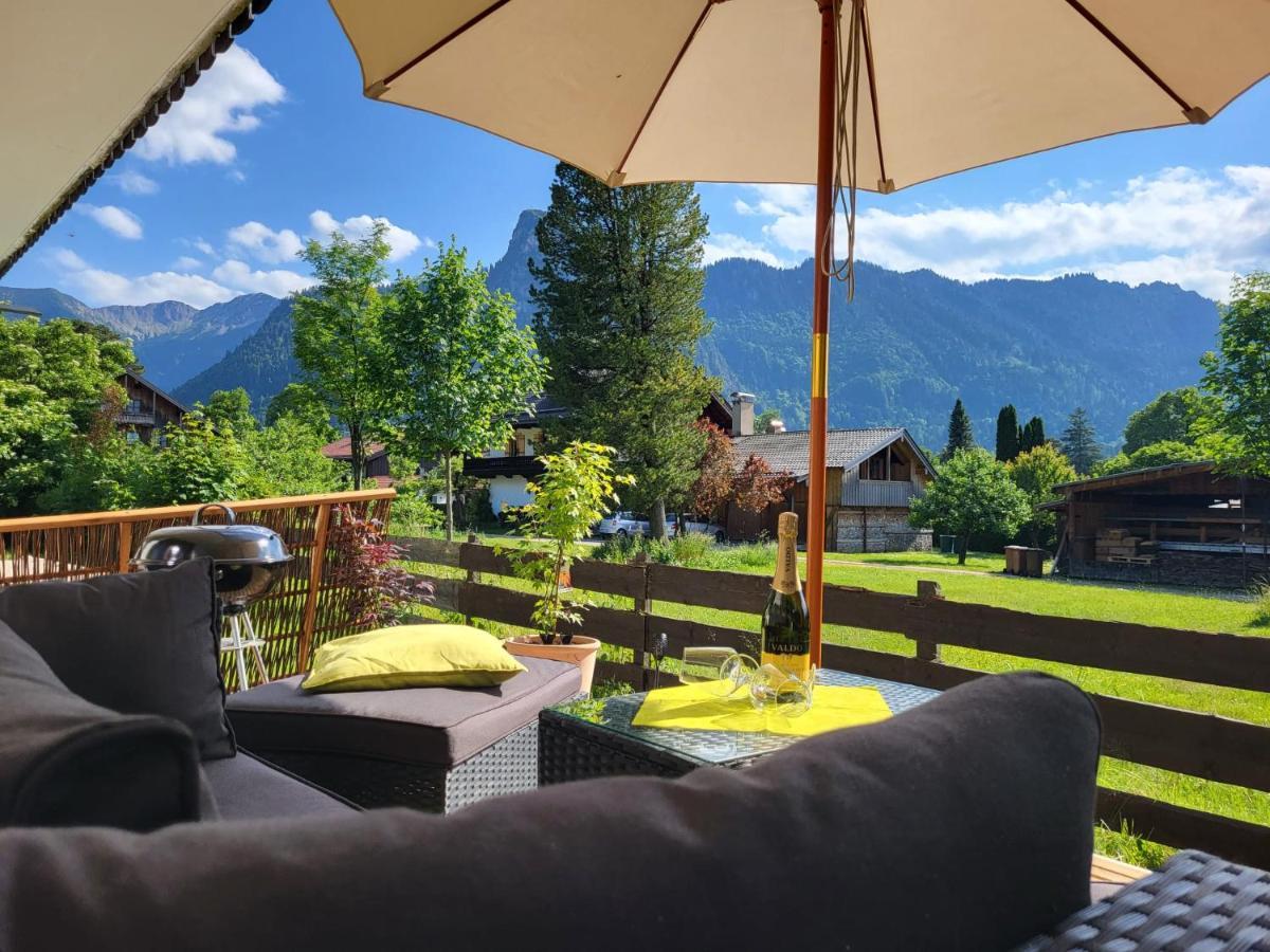 Ferienwohnung Alpenblick Oberammergau Exterior foto