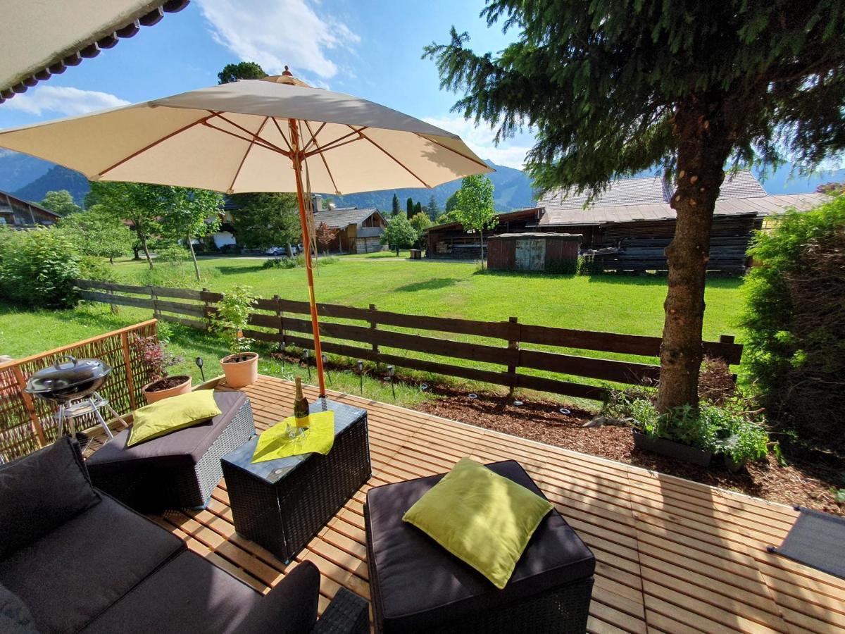 Ferienwohnung Alpenblick Oberammergau Exterior foto