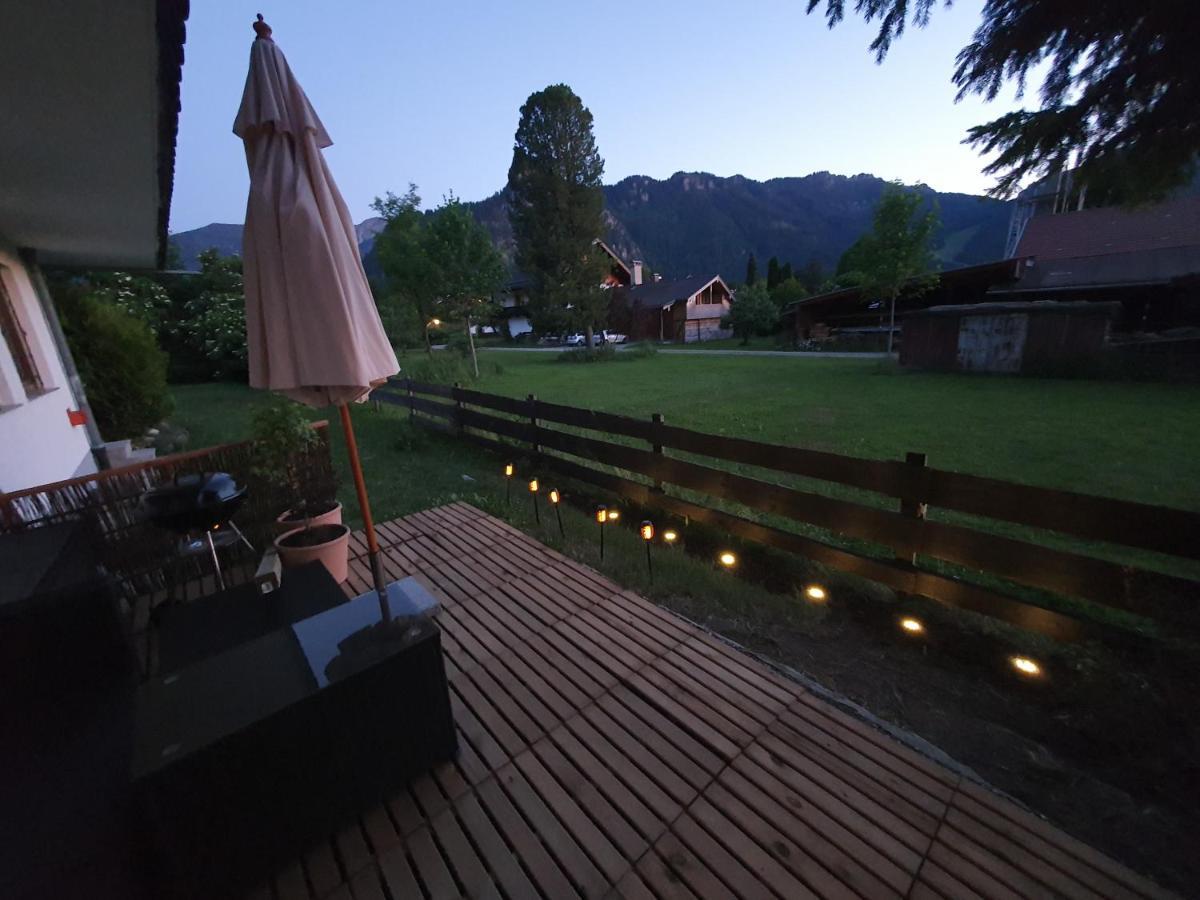 Ferienwohnung Alpenblick Oberammergau Exterior foto