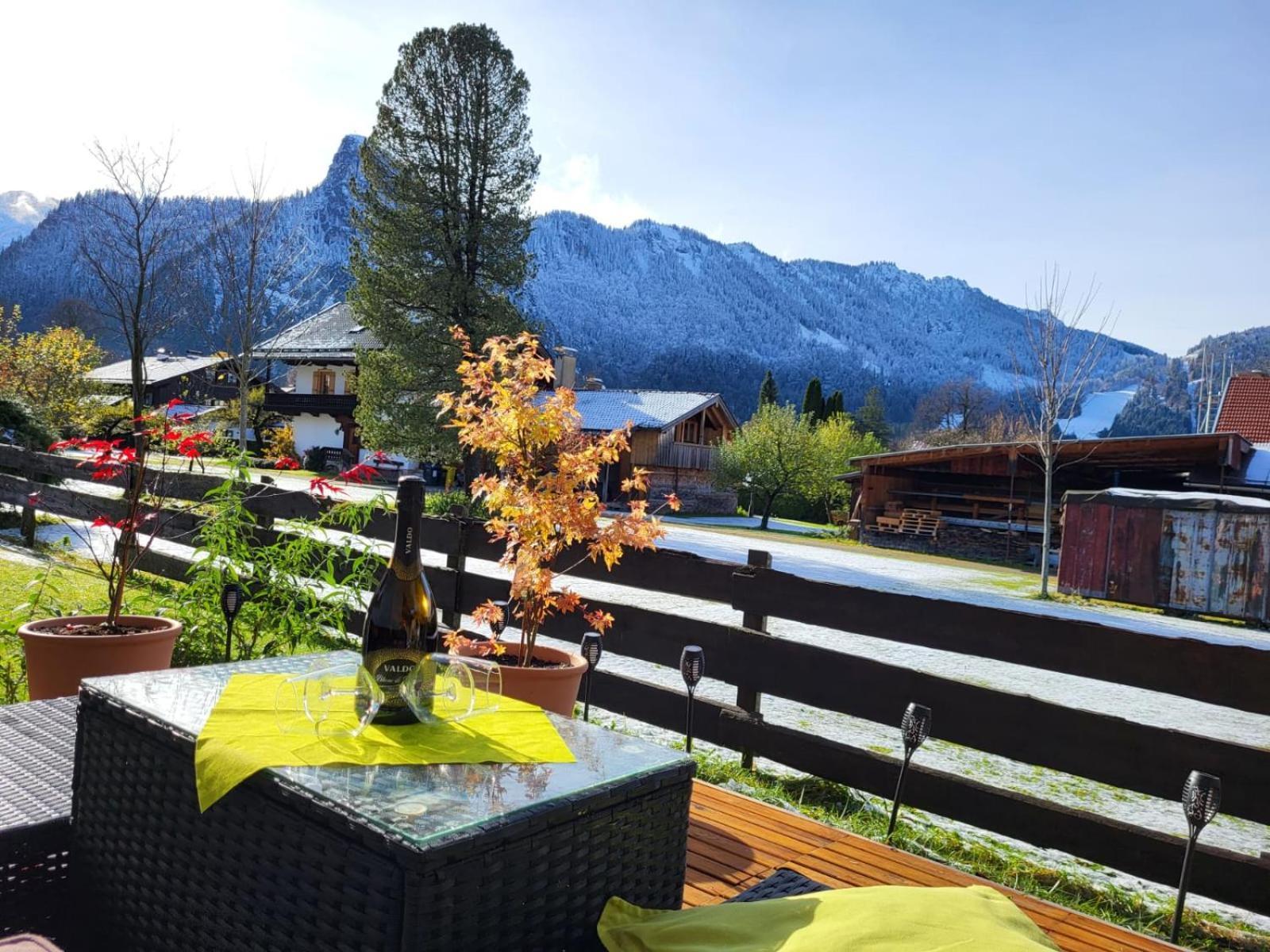 Ferienwohnung Alpenblick Oberammergau Exterior foto